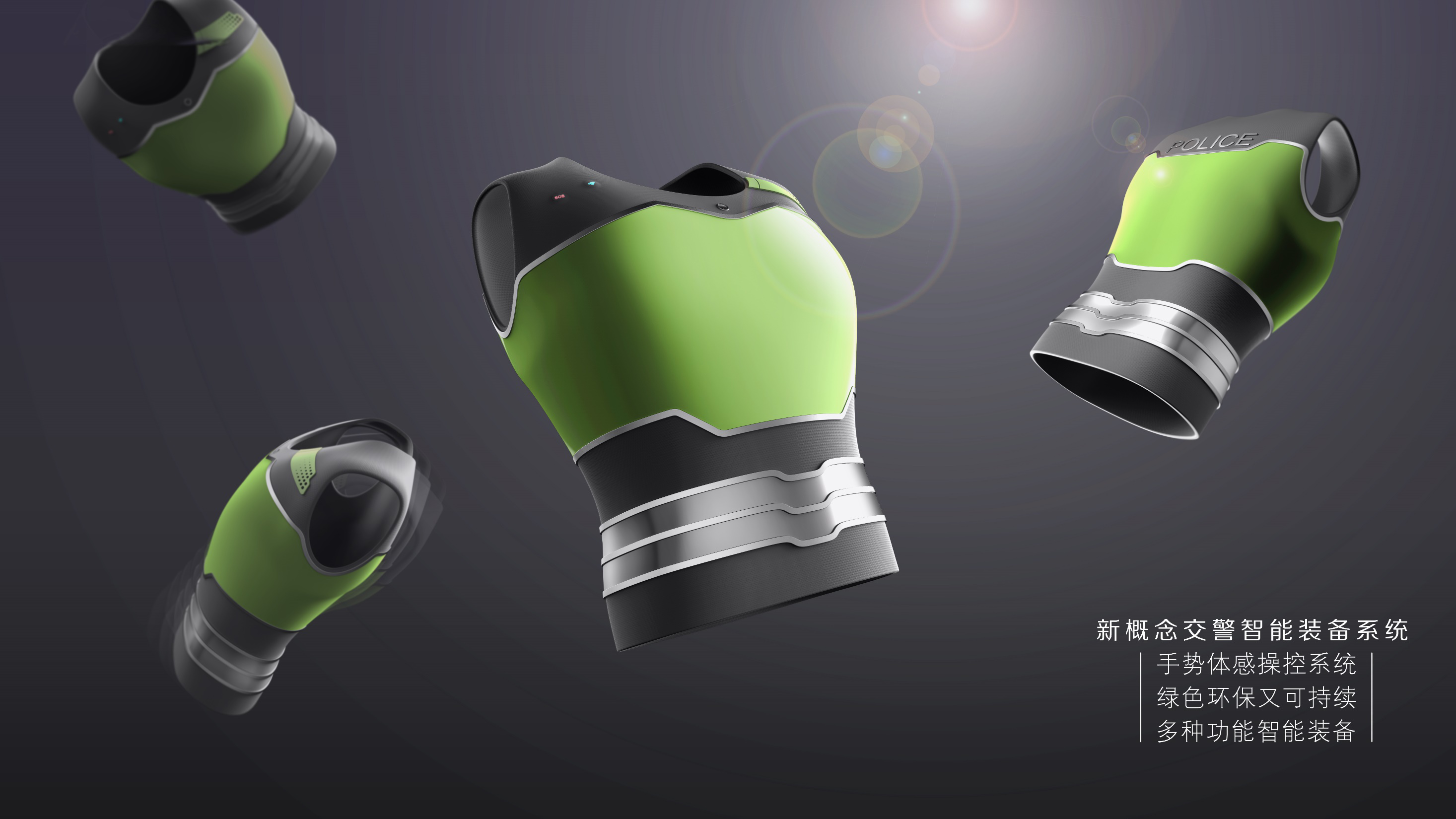 concept，traffic police，security，traffic，clothing，Camera，wifi，