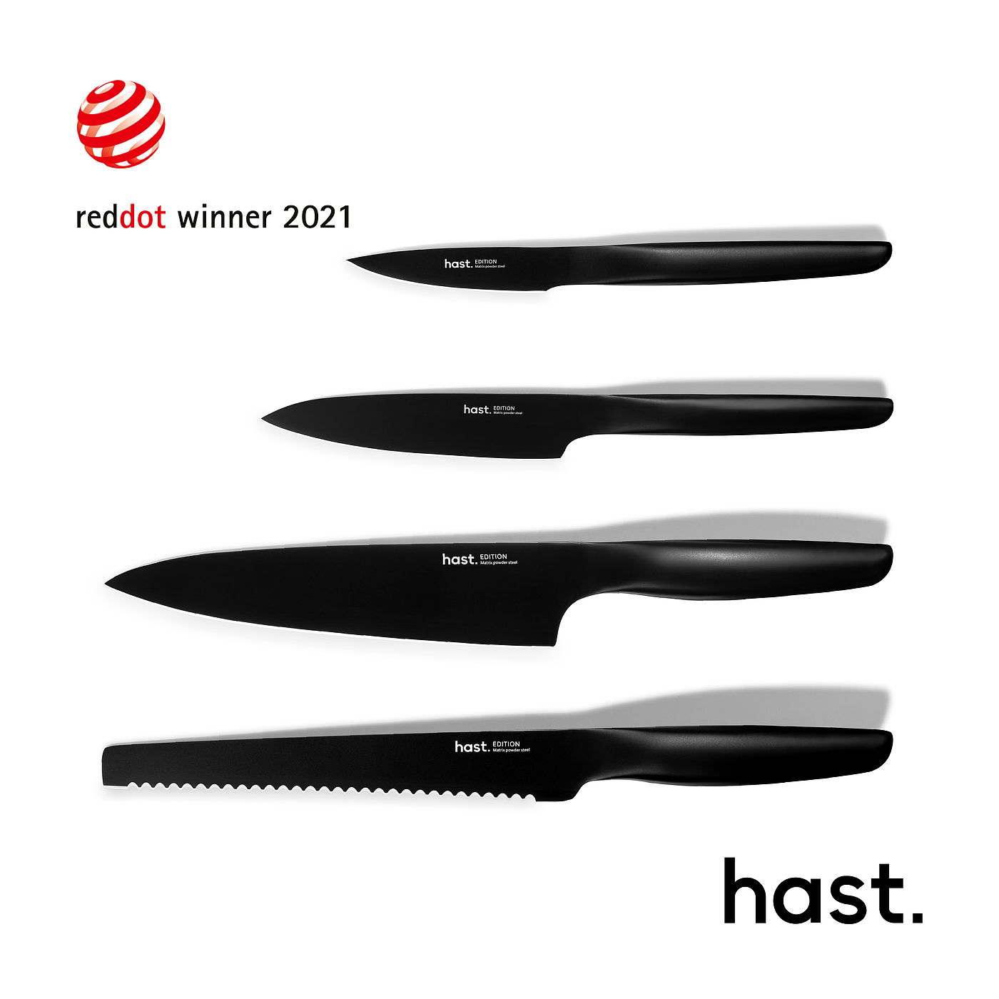 Kitchen knife，Hast，tableware，2021 red dot product design award，