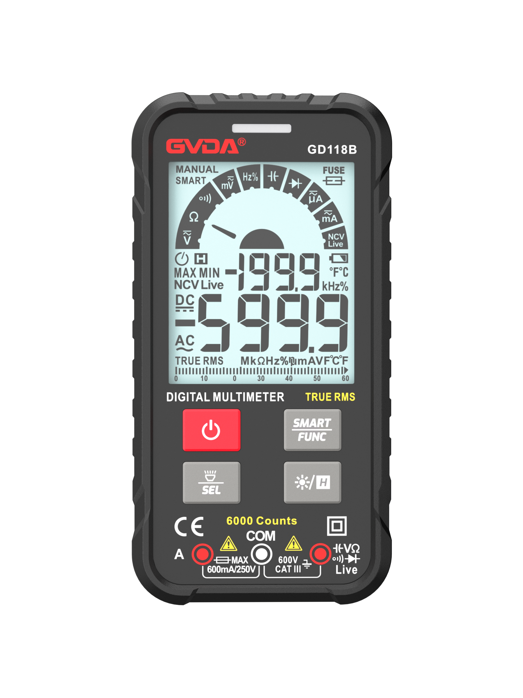 Full automatic anti burning maintenance electrician high-precision multi-functional universal meter digital display，