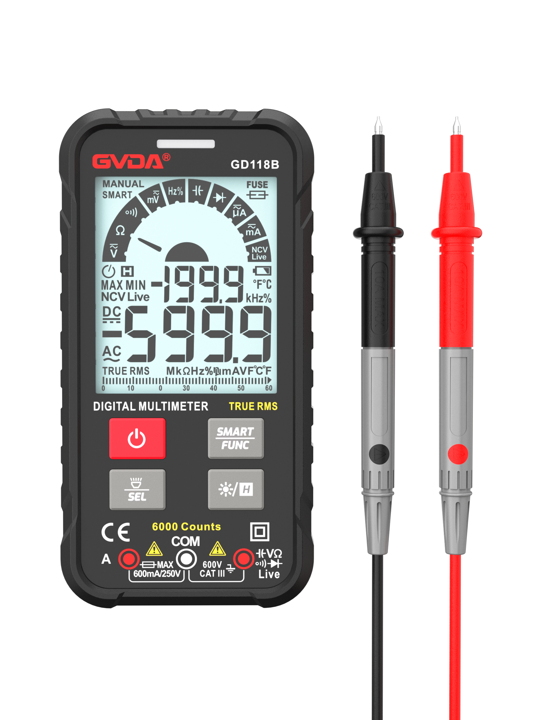 Full automatic anti burning maintenance electrician high-precision multi-functional universal meter digital display，