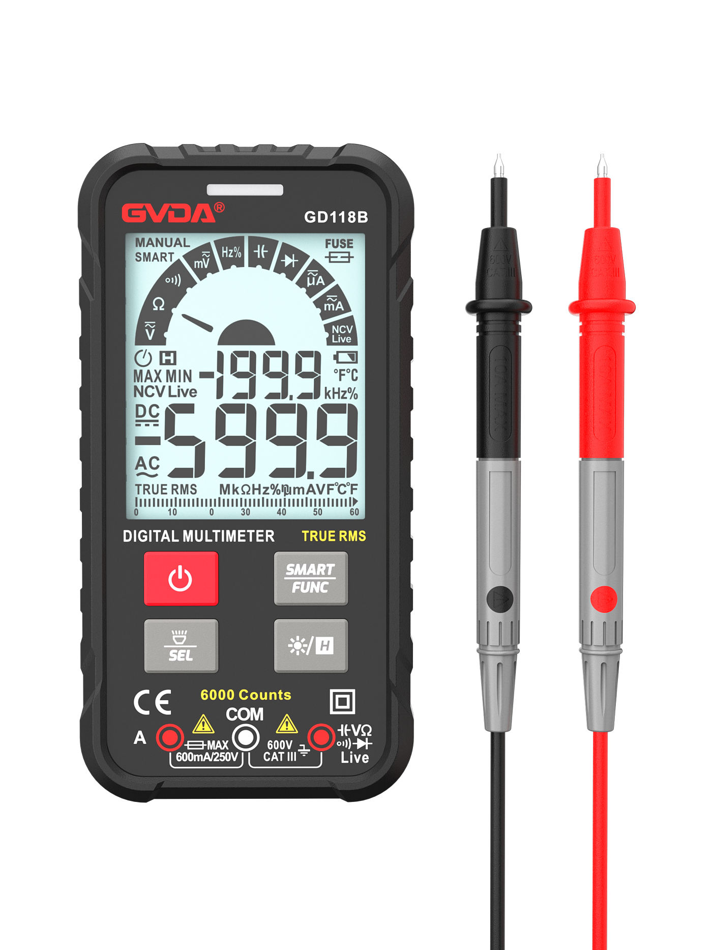 Full automatic anti burning maintenance electrician high-precision multi-functional universal meter digital display，
