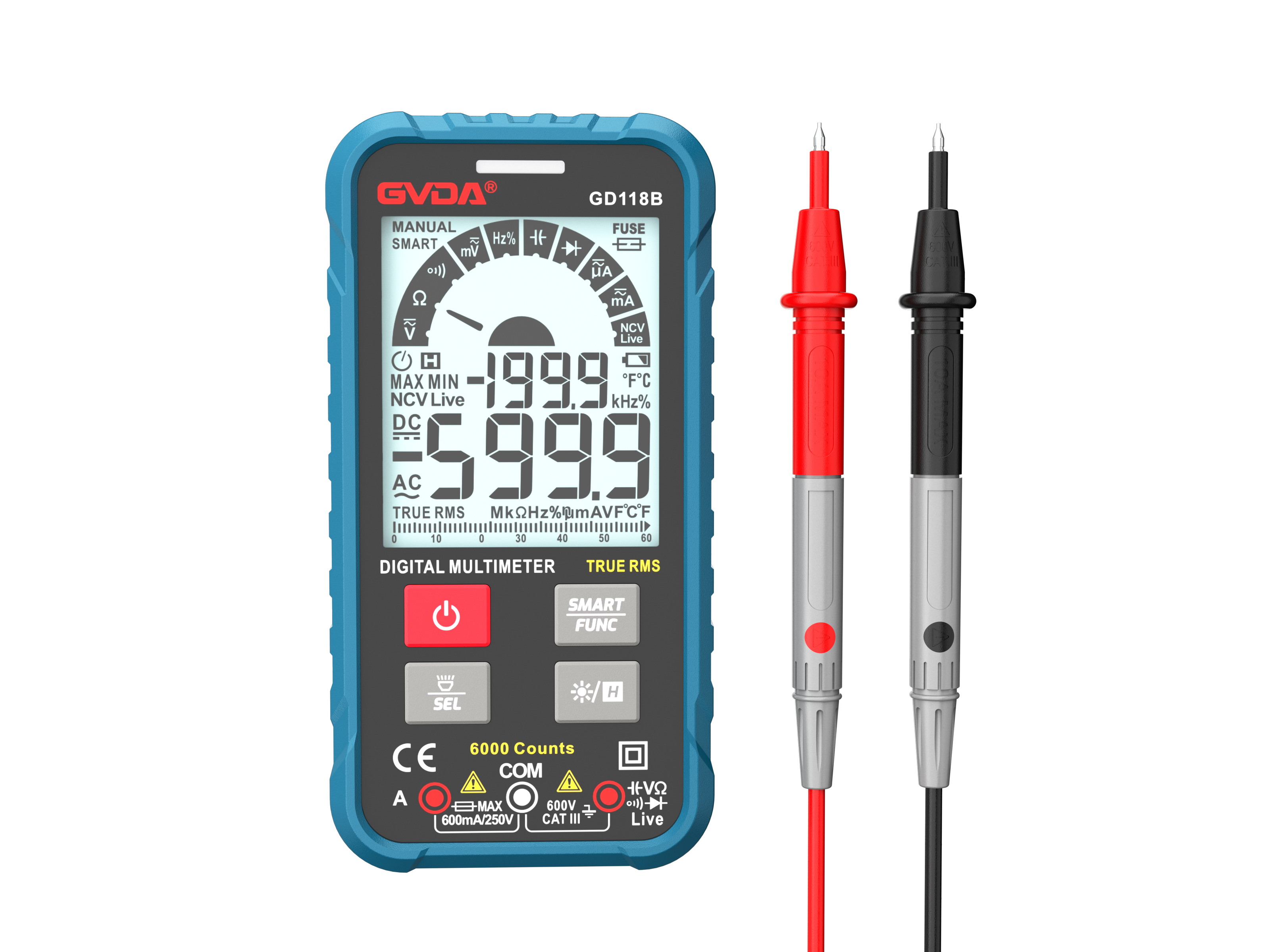 Full automatic anti burning maintenance electrician high-precision multi-functional universal meter digital display，