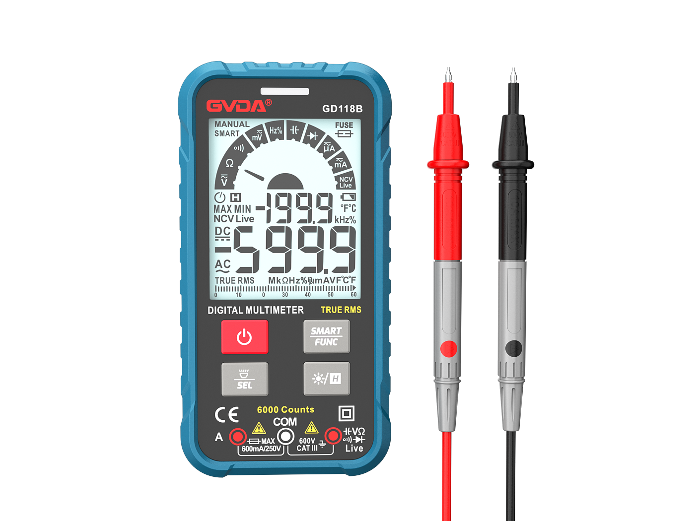 Full automatic anti burning maintenance electrician high-precision multi-functional universal meter digital display，