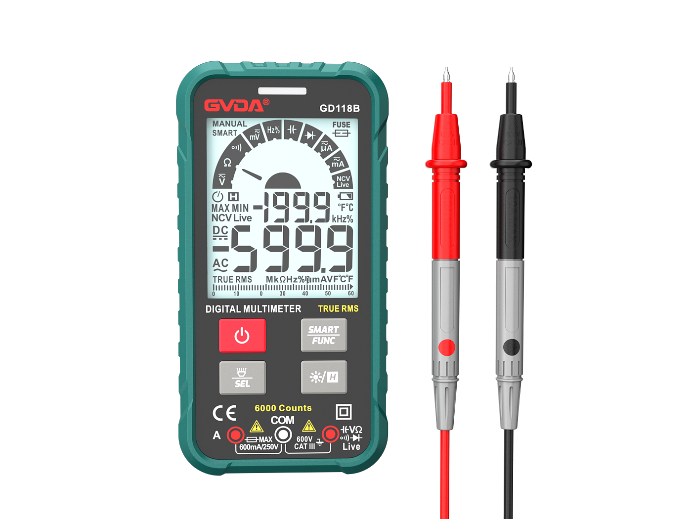 Full automatic anti burning maintenance electrician high-precision multi-functional universal meter digital display，
