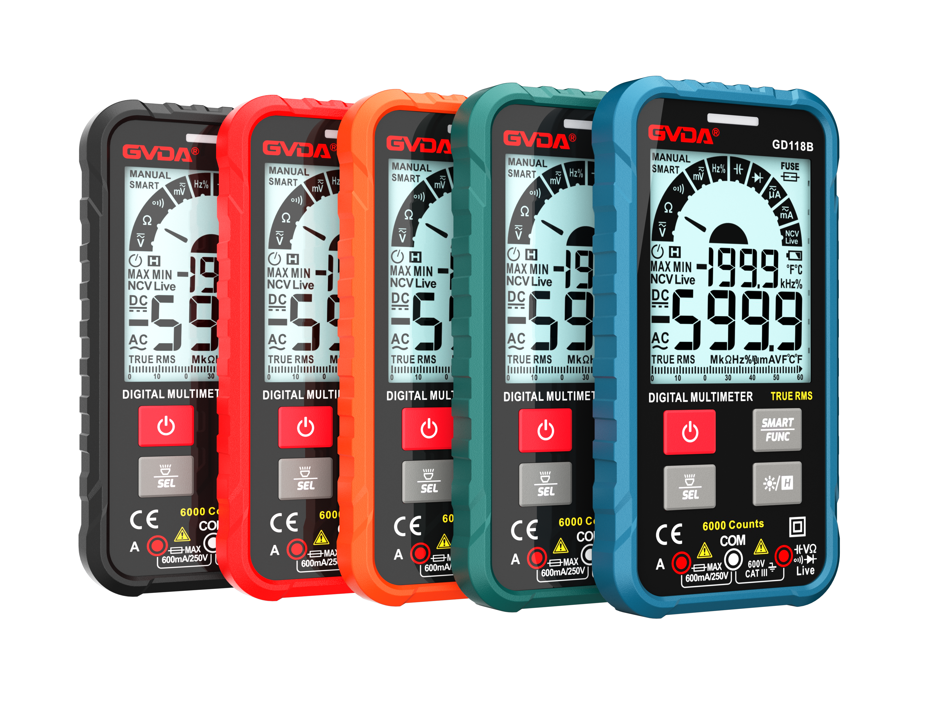 Full automatic anti burning maintenance electrician high-precision multi-functional universal meter digital display，