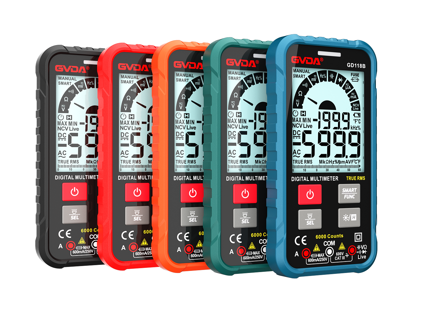 Full automatic anti burning maintenance electrician high-precision multi-functional universal meter digital display，