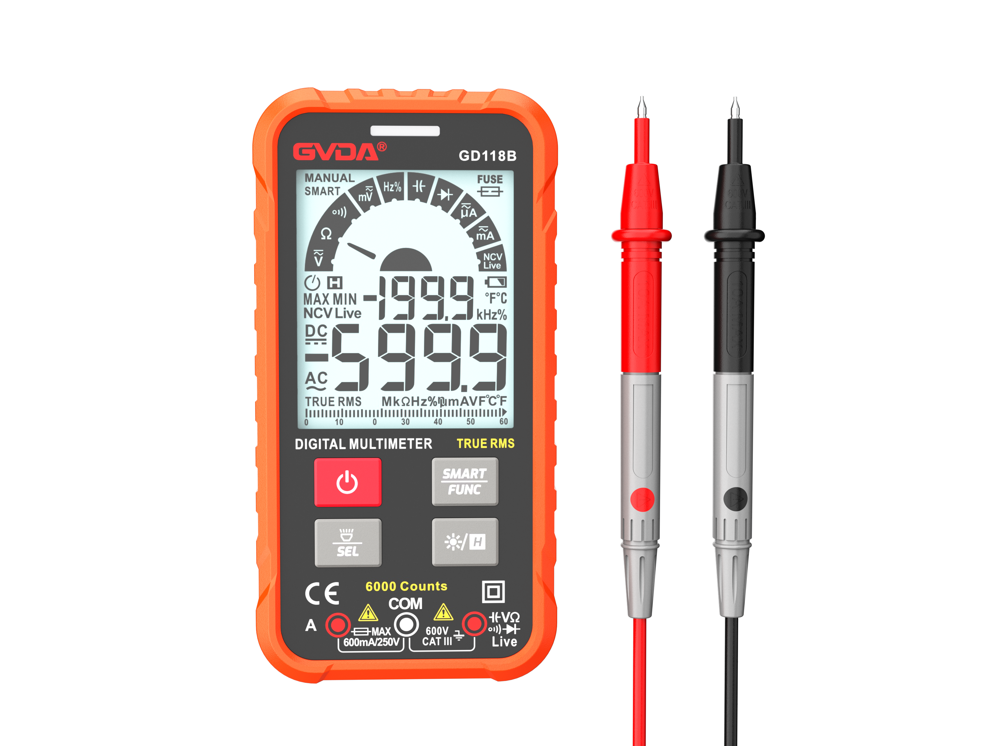 Full automatic anti burning maintenance electrician high-precision multi-functional universal meter digital display，