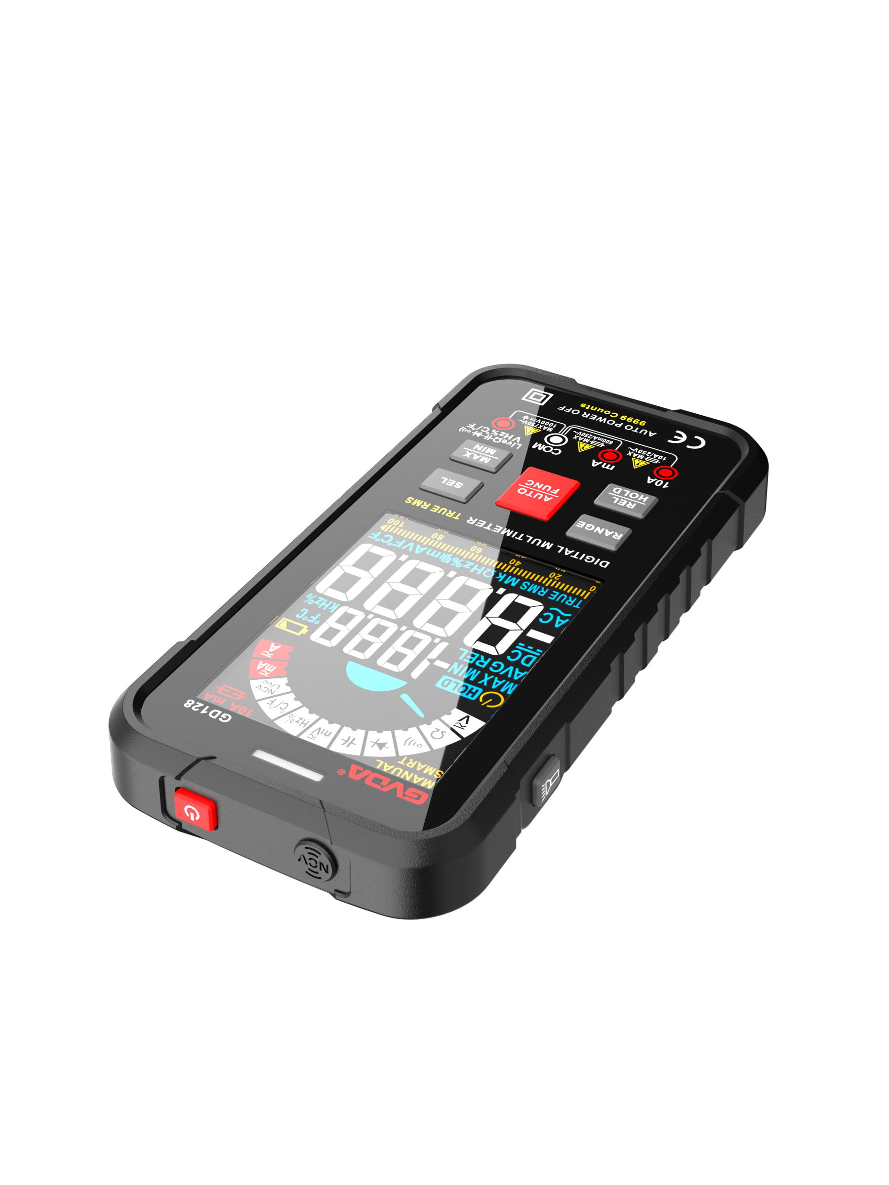 Large screen ultra-thin intelligent multimeter，