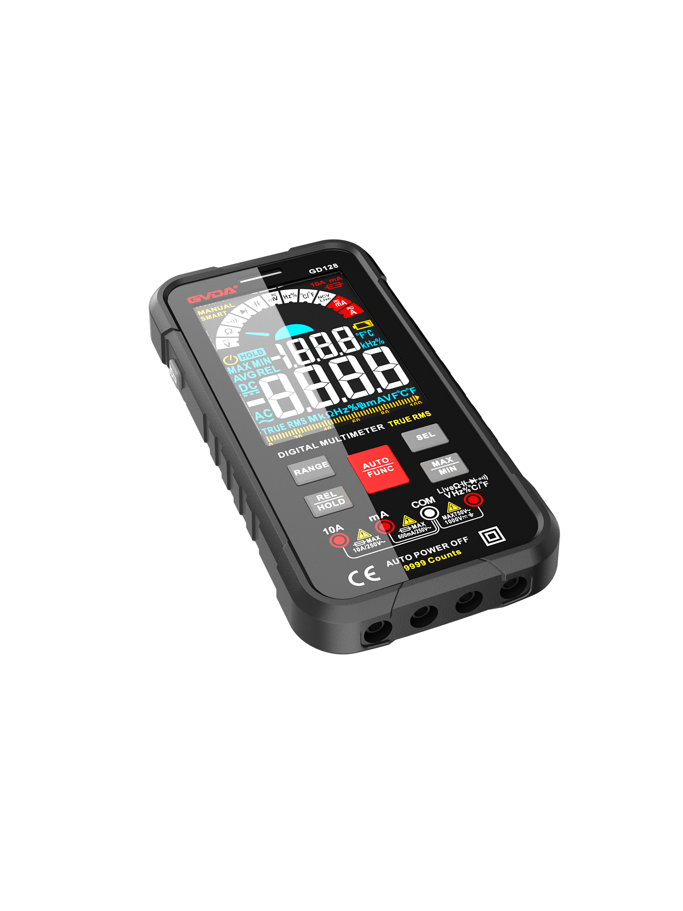 Large screen ultra-thin intelligent multimeter，