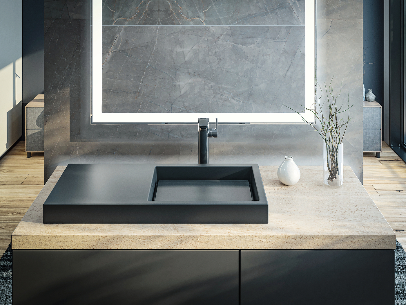 Horizon Skyline 80，Washbasin，Sanitary ware，2021 red dot product design award，