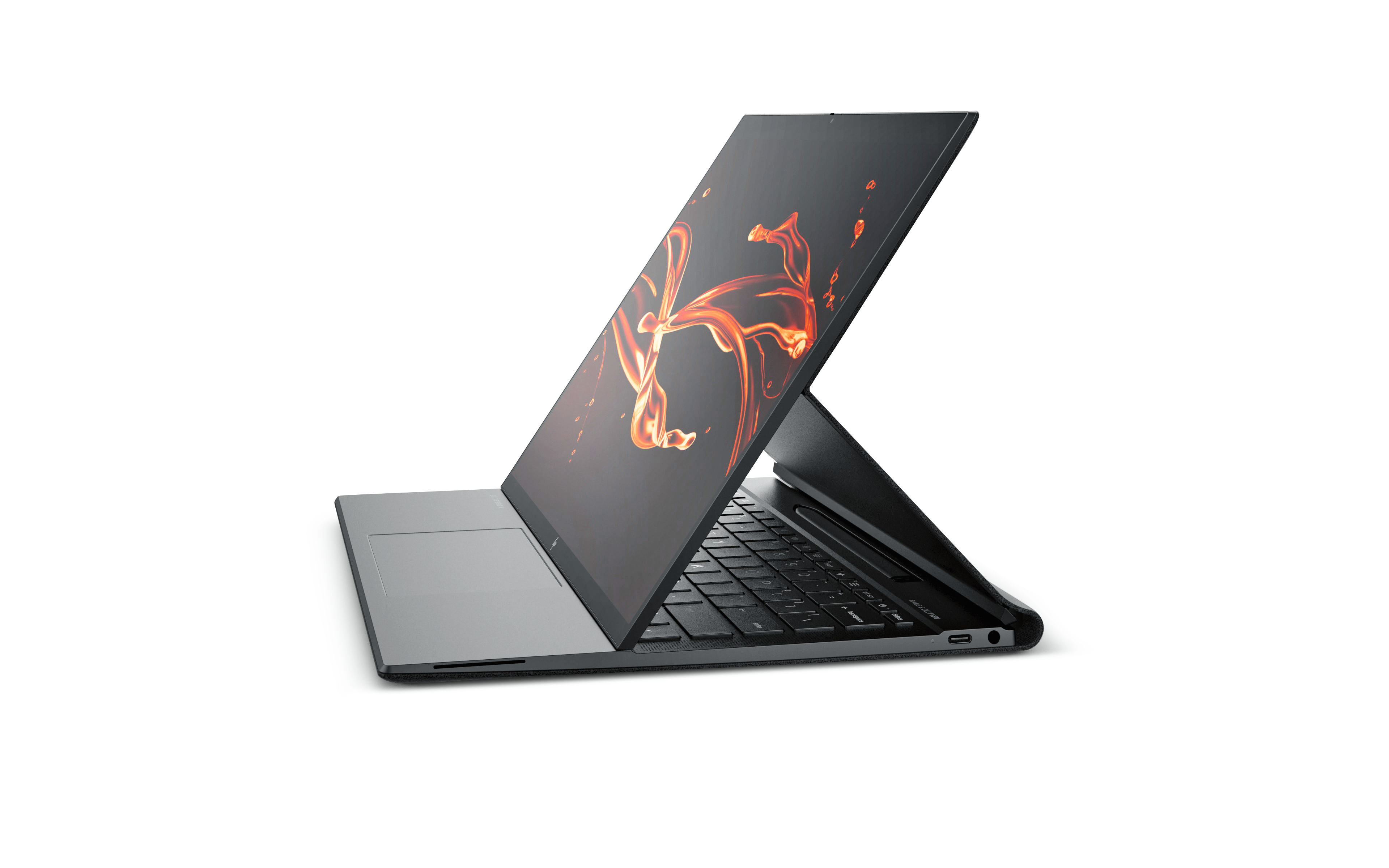 2021 red dot product design award，HP Elite Folio，Notebook computer，fold，