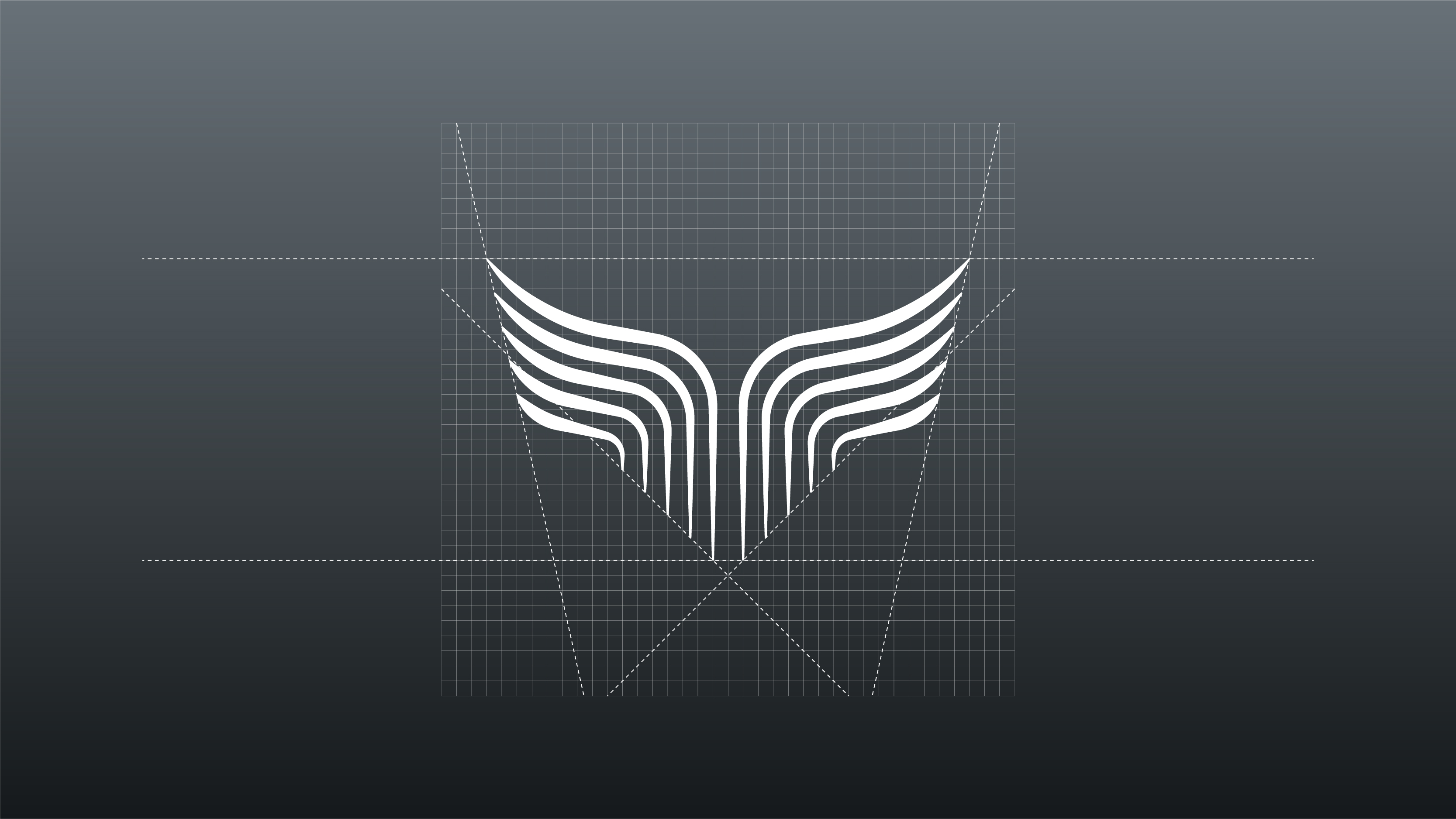 Automobile brand, whale element logo，