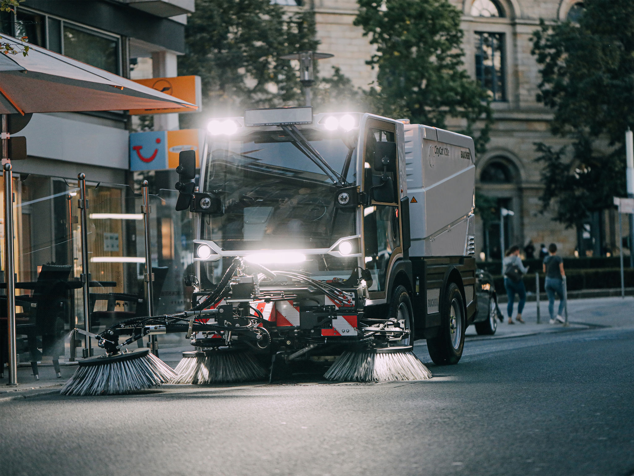 Bucher CityCat V20e，Sweeper，vehicle，2021 red dot product design award，