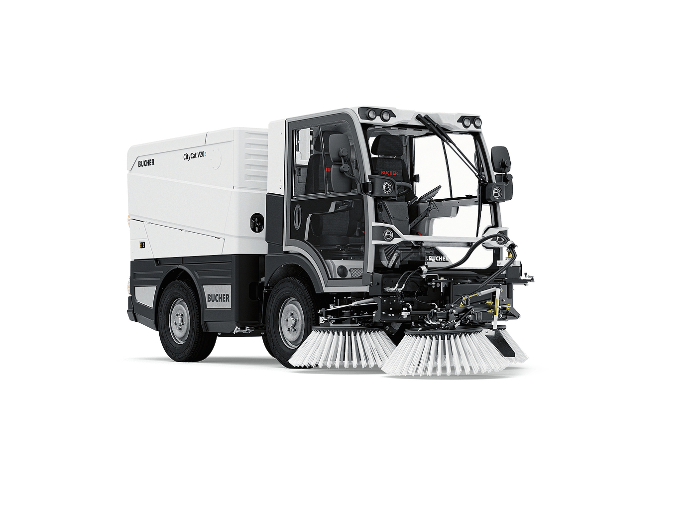 Bucher CityCat V20e，Sweeper，vehicle，2021 red dot product design award，