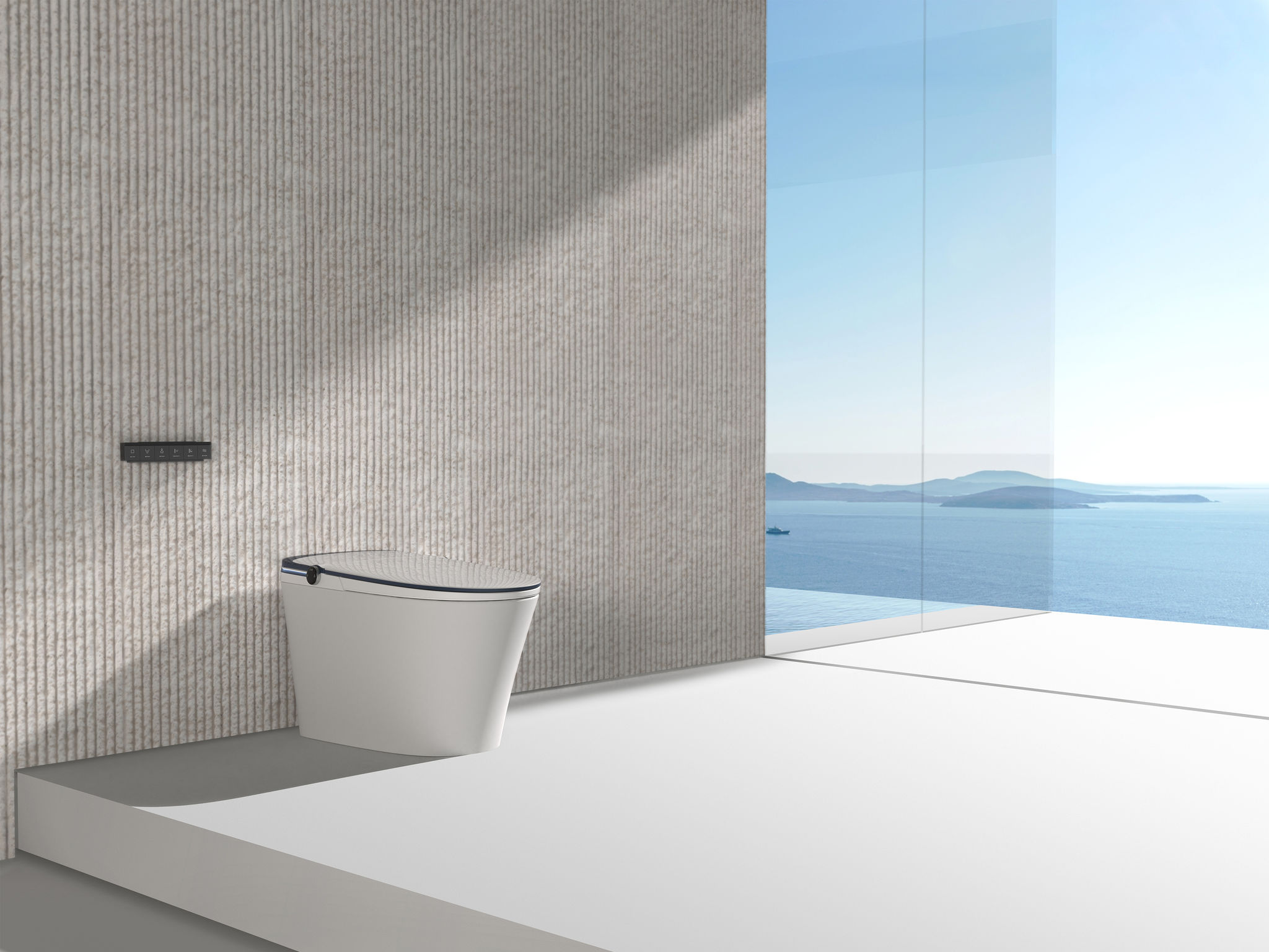 Hce111a01 type，Intelligent toilet，Sanitary ware，2021 red dot product design award，