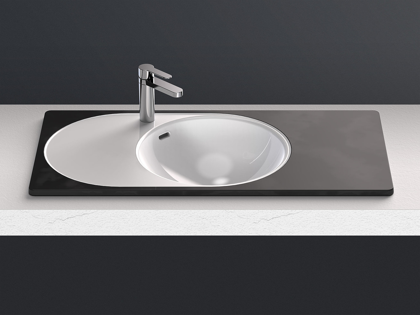 YIN YANG，Bathroom basin，Sanitary ware，2021 red dot product design award，