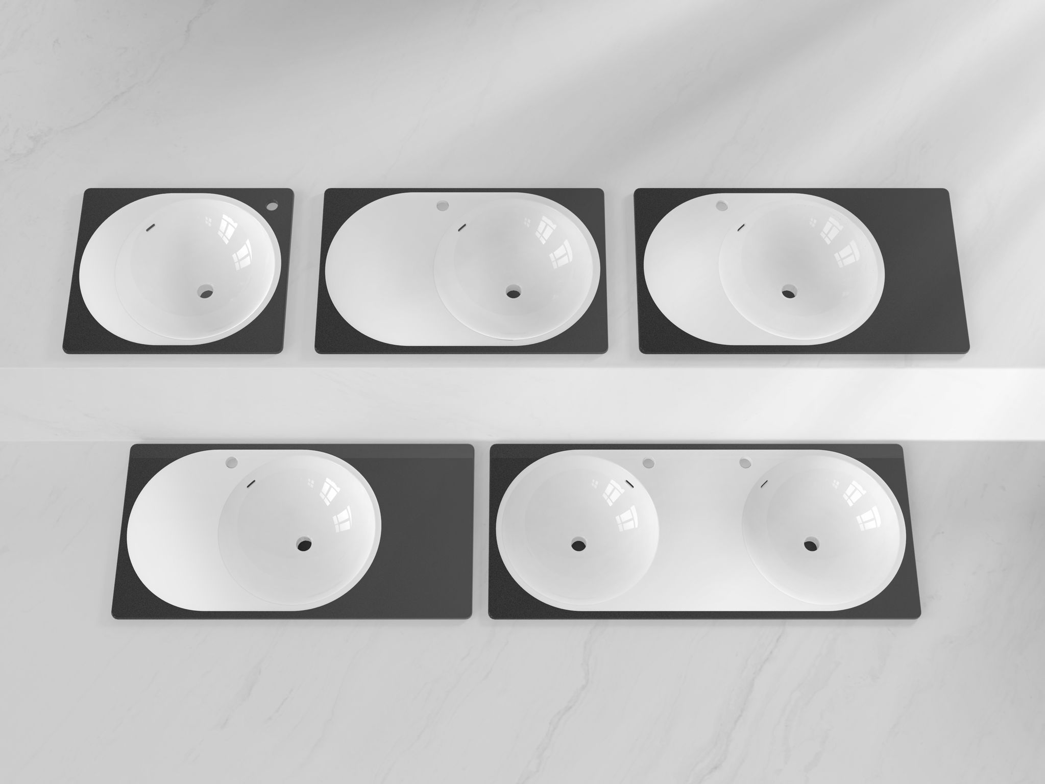 YIN YANG，Bathroom basin，Sanitary ware，2021 red dot product design award，