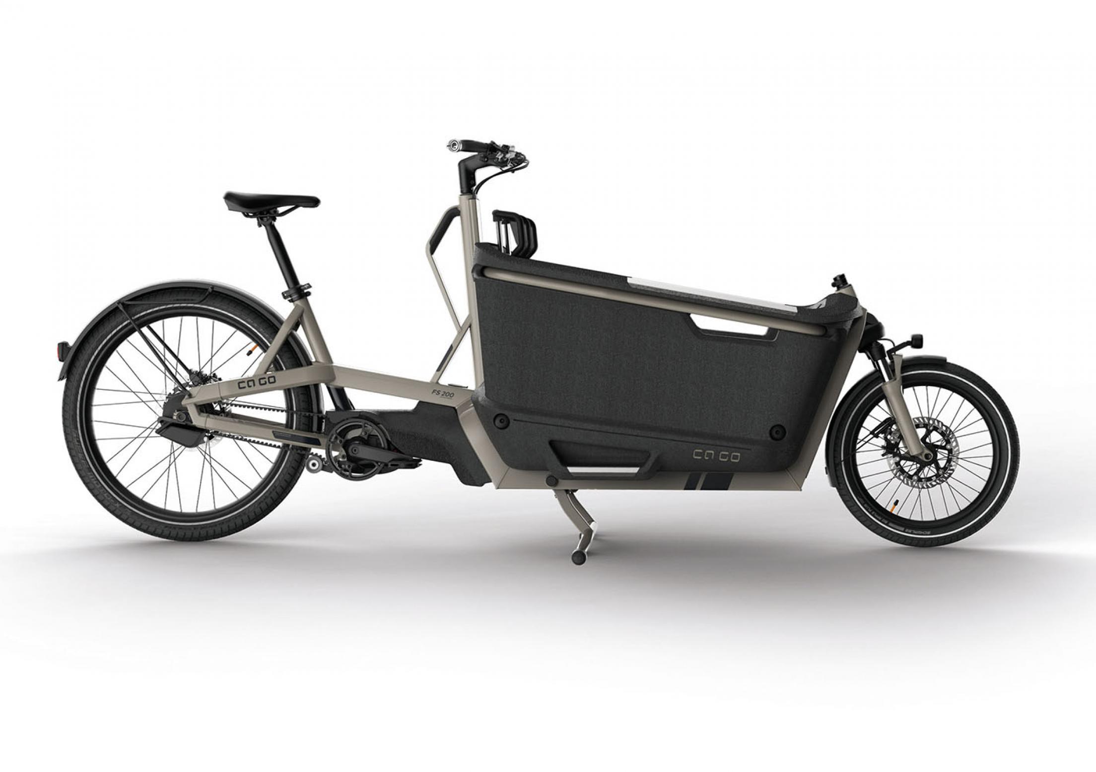 Ca Go FS 200，Electric cargo bicycle，vehicle，2021 red dot product design award，