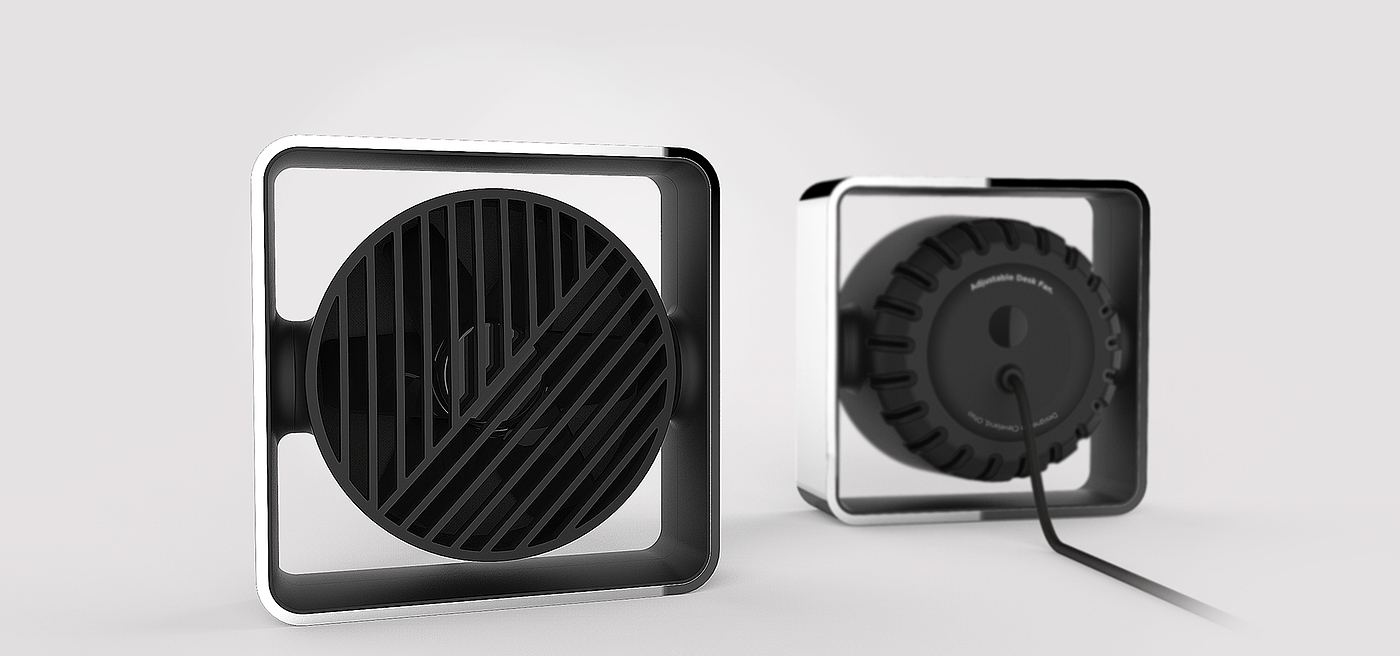 USB Fan，Electric fan，Desktop，black，small-scale，