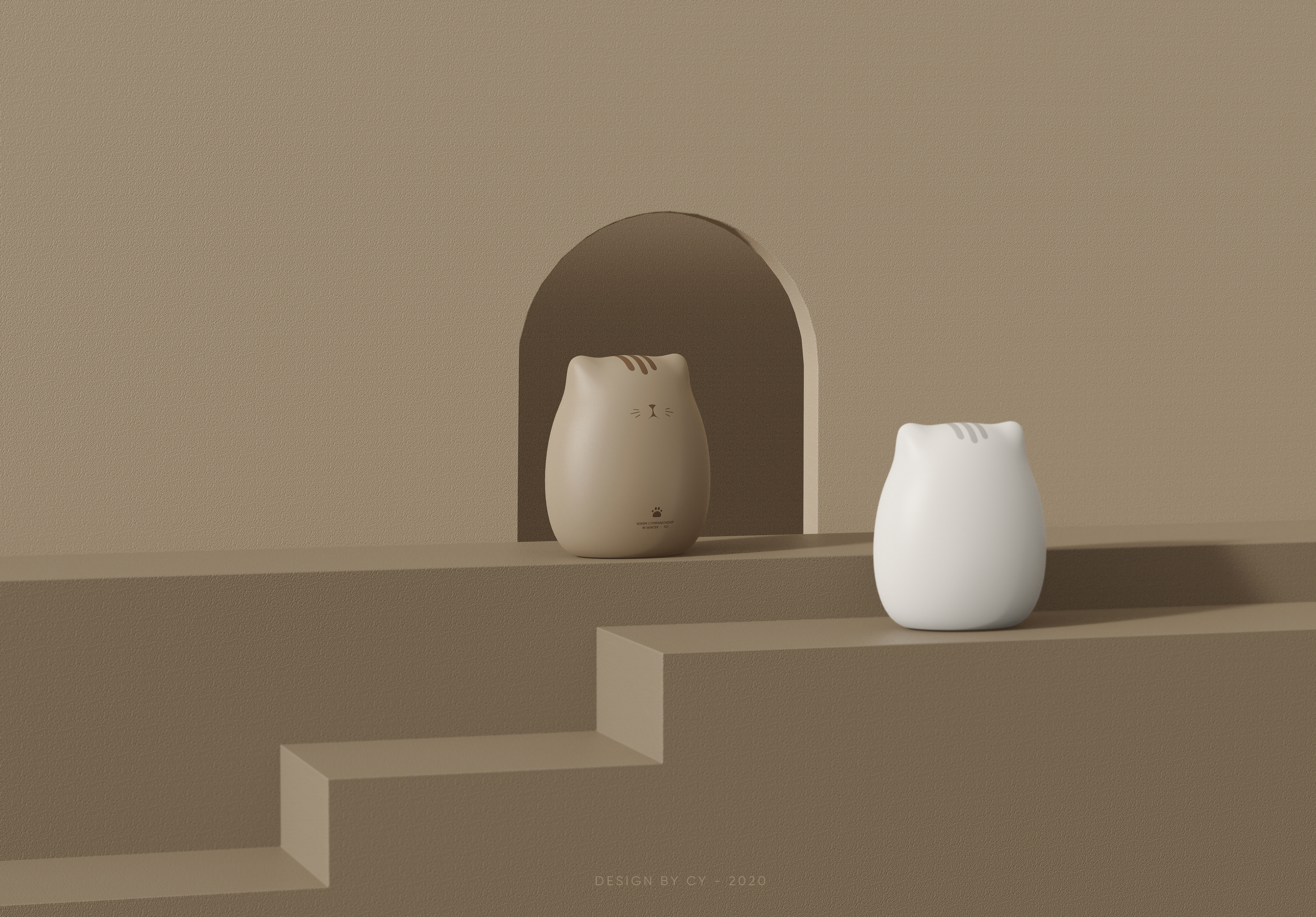 仿生,热水袋,猫