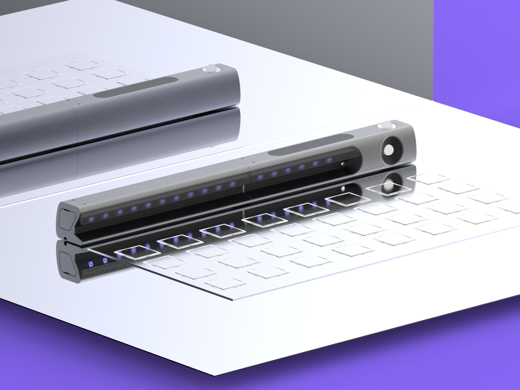 2021 undergraduate graduation design works，Graduation exhibition，School of Design, Hunan University ，Ultraviolet disinfection，lamp，