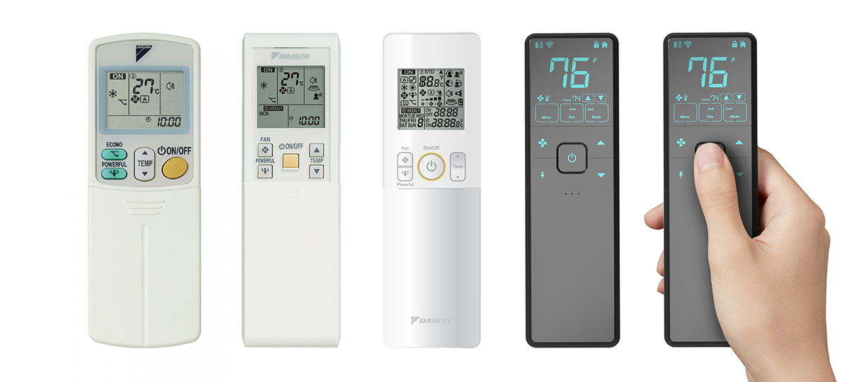 Daikin，Air conditioning remote control，intelligence，Touch panel，