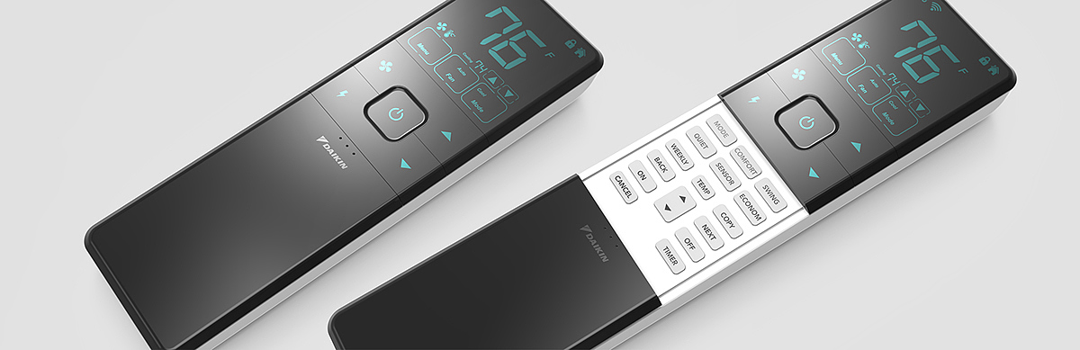 Daikin，Air conditioning remote control，intelligence，Touch panel，
