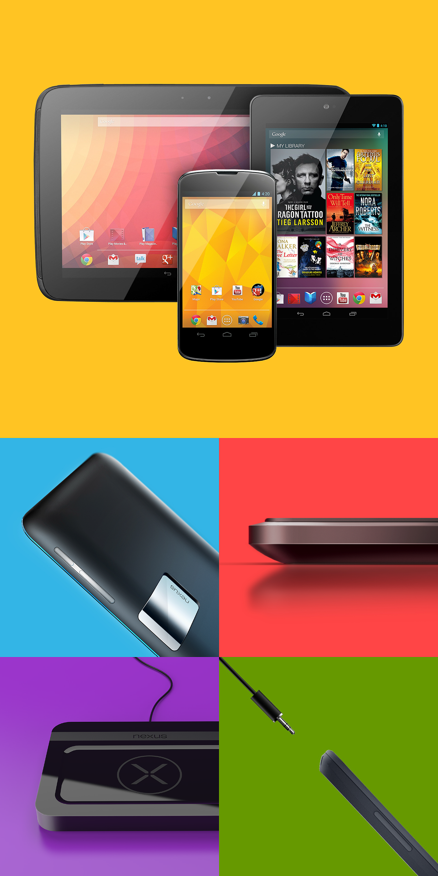 Google，google，nexus，mobile phone，tablet PC，headset，Wireless charging base，suit，parts，