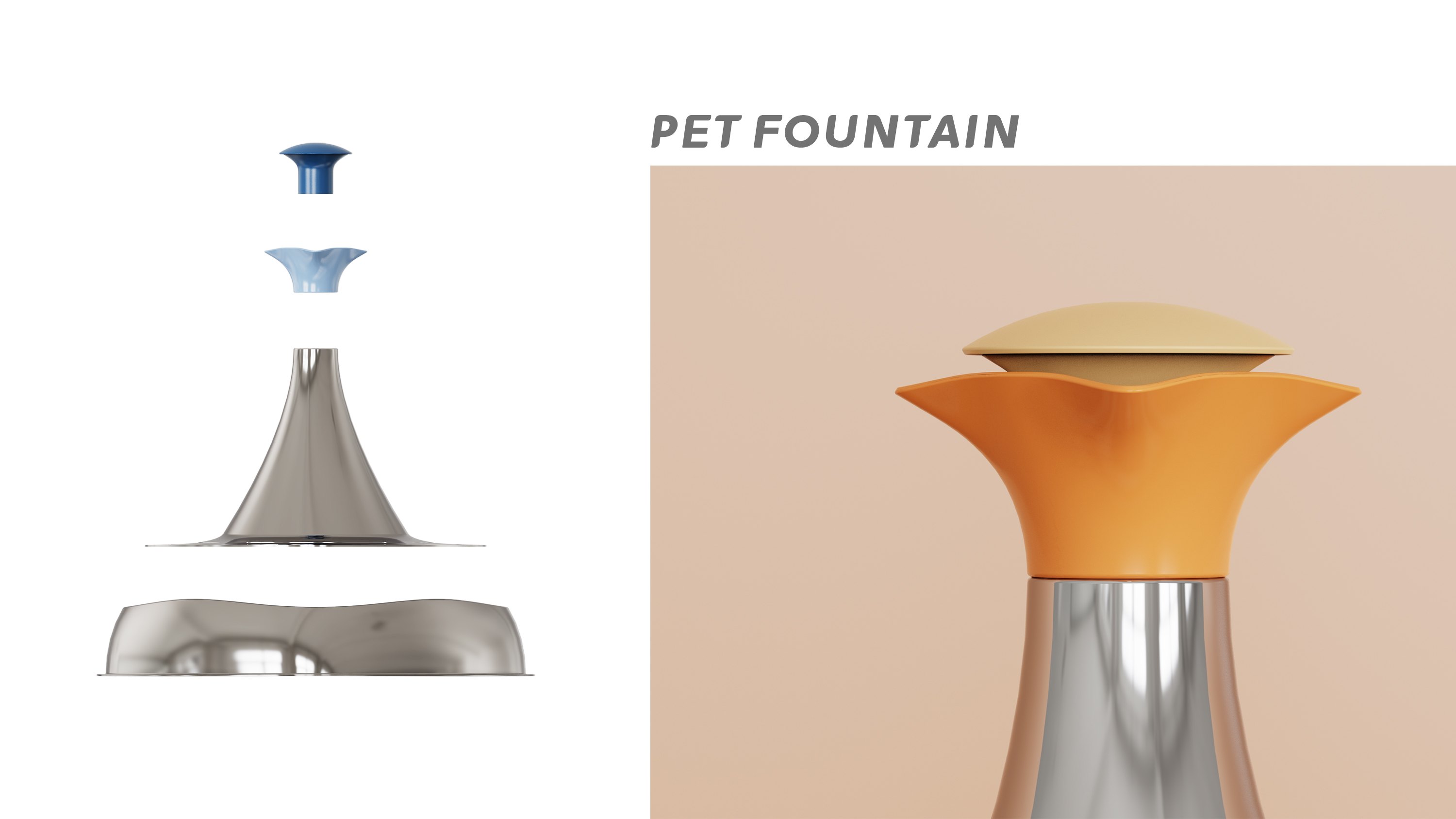 Pet Supplies & Pet，Pet water dispenser，product design，