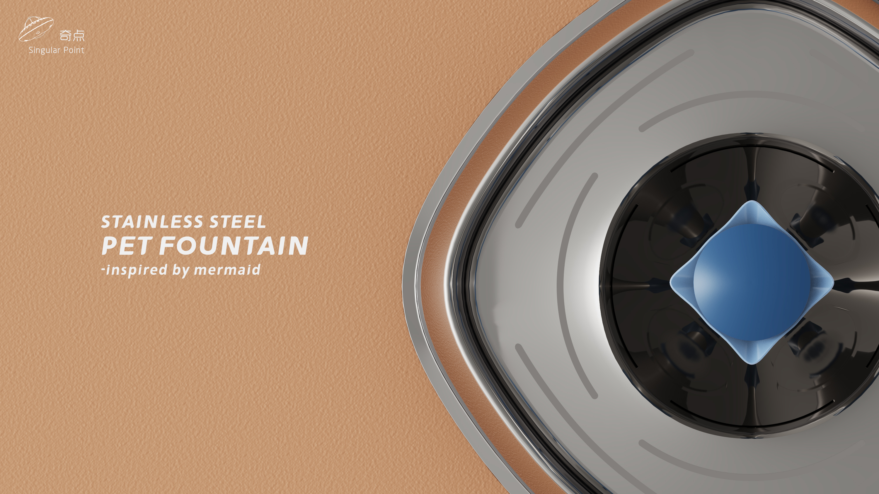 Pet Supplies & Pet，Pet water dispenser，product design，