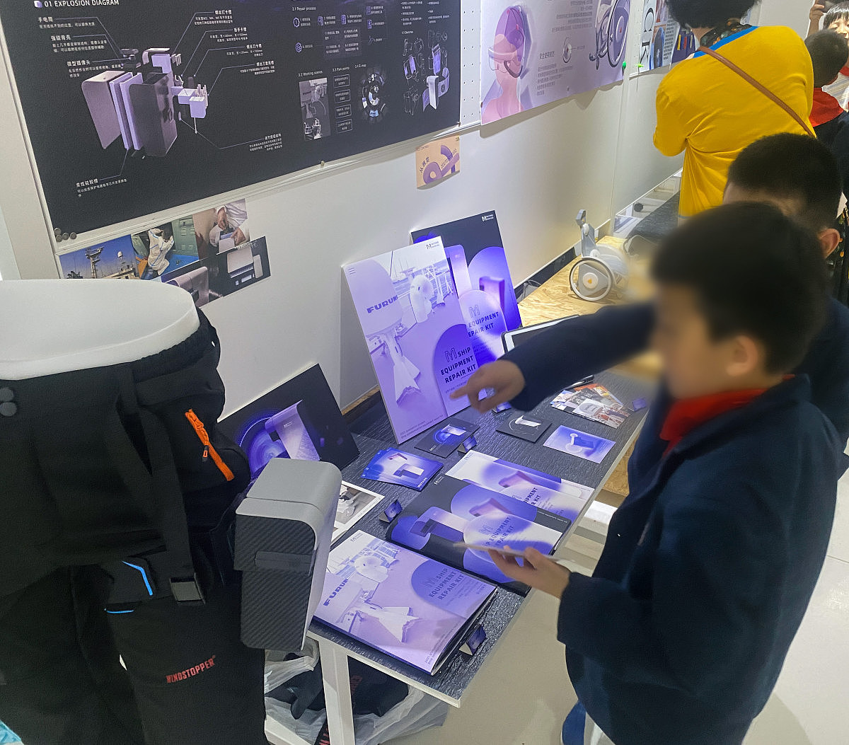 2021 undergraduate graduation design works，Graduation exhibition，School of Design, Hunan University ，Ship maintenance，tool kit，