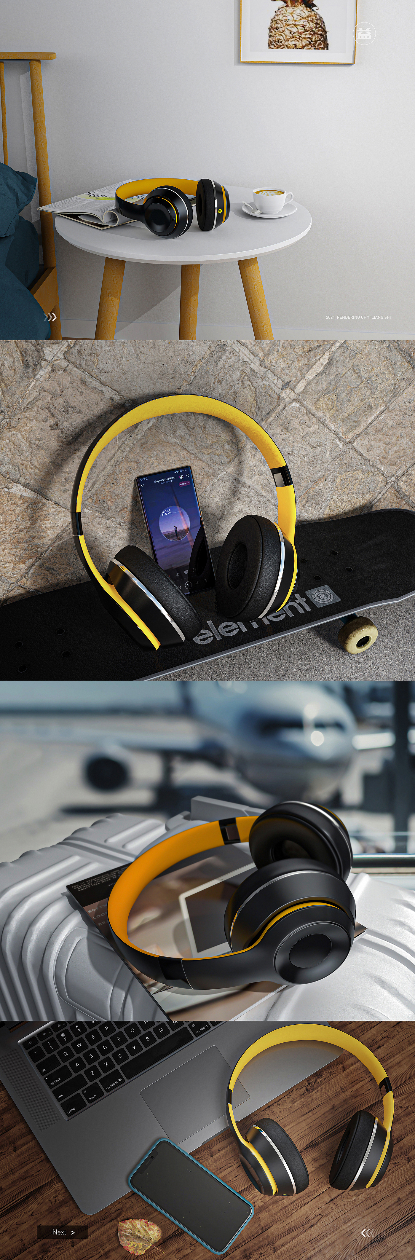 keyshot，Electronic product rendering，Electronics，Mobile Accessories，industrial design，