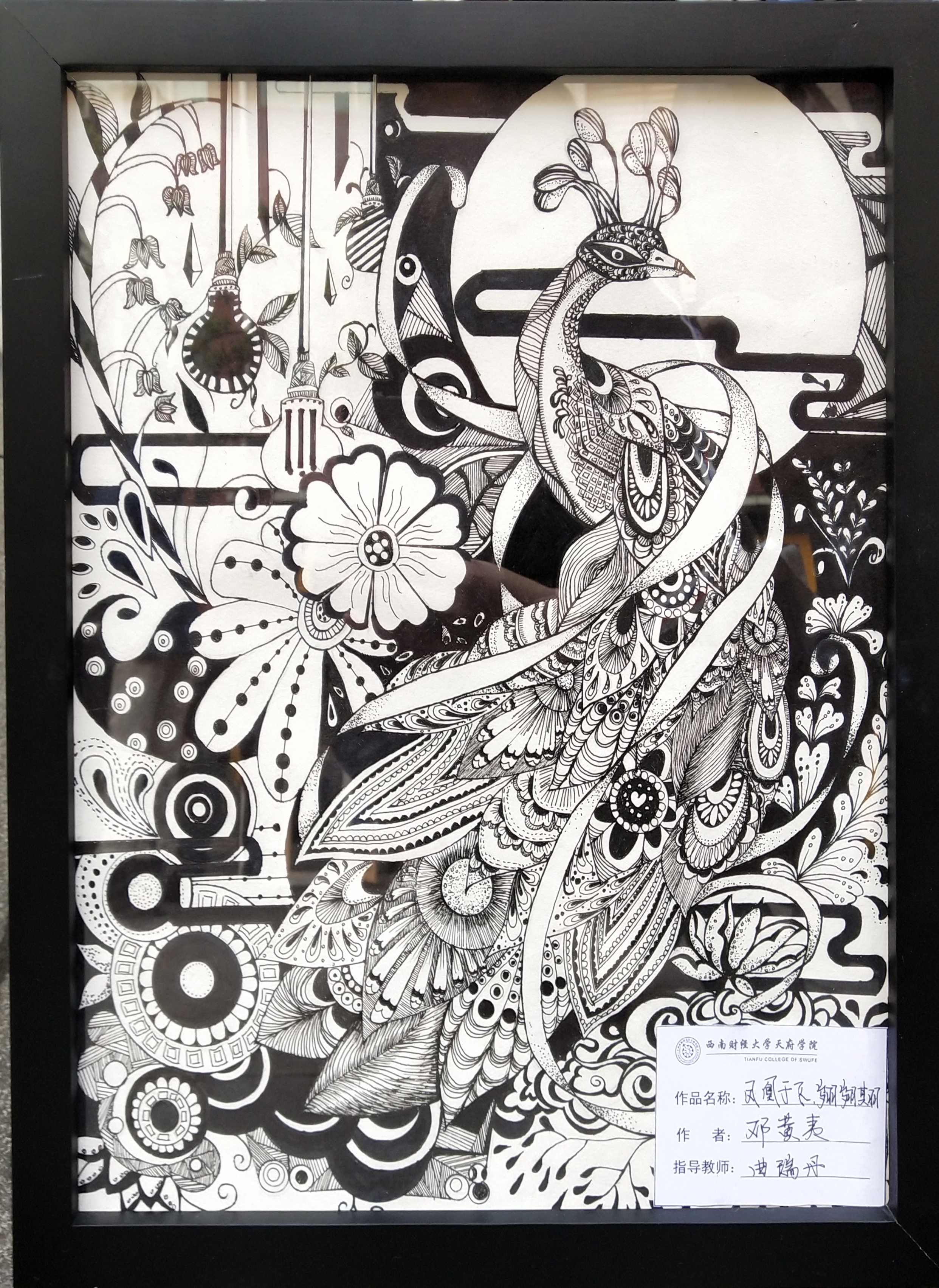 Hand drawn，marker pen，