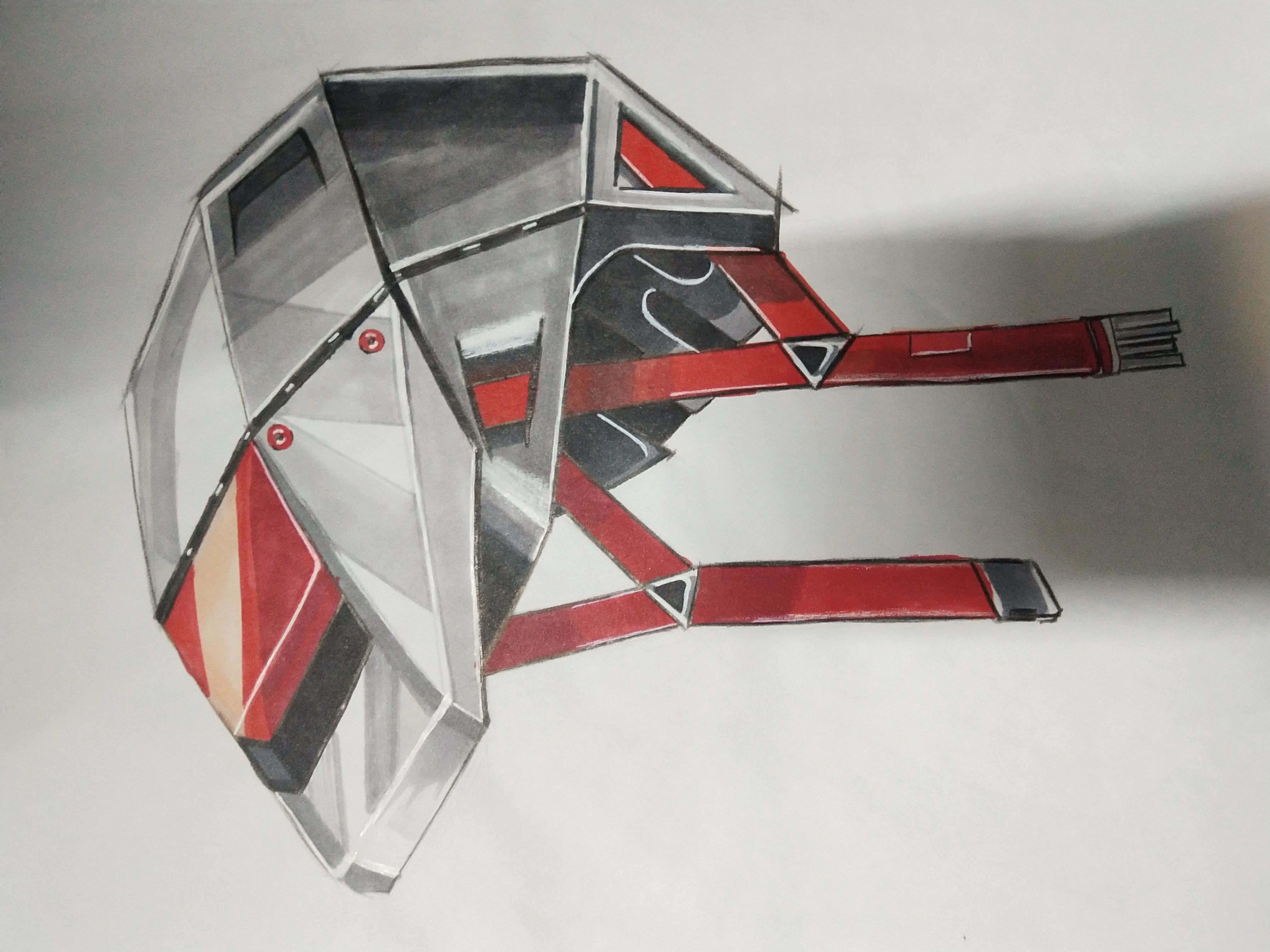 Hand drawn，marker pen，