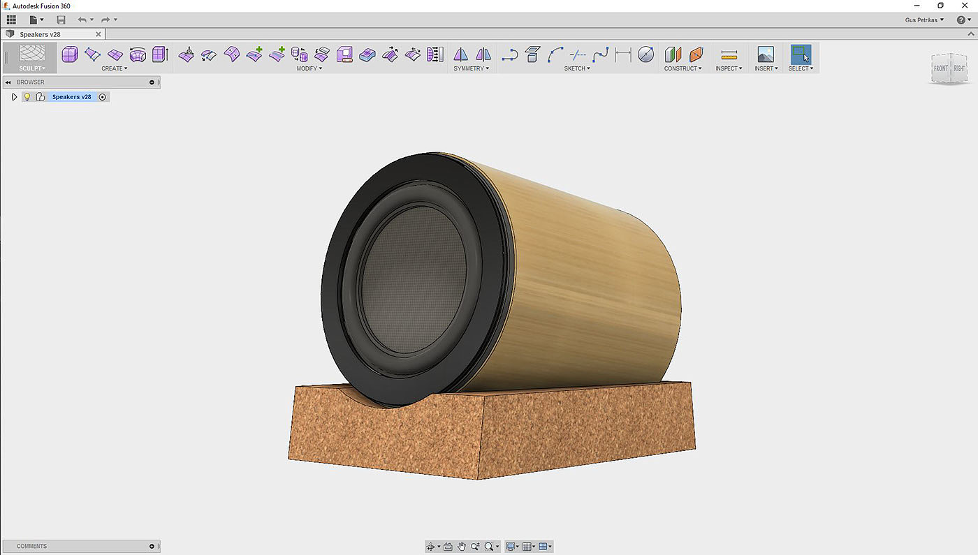 speaker，texture of material，environment protection，green，natural，