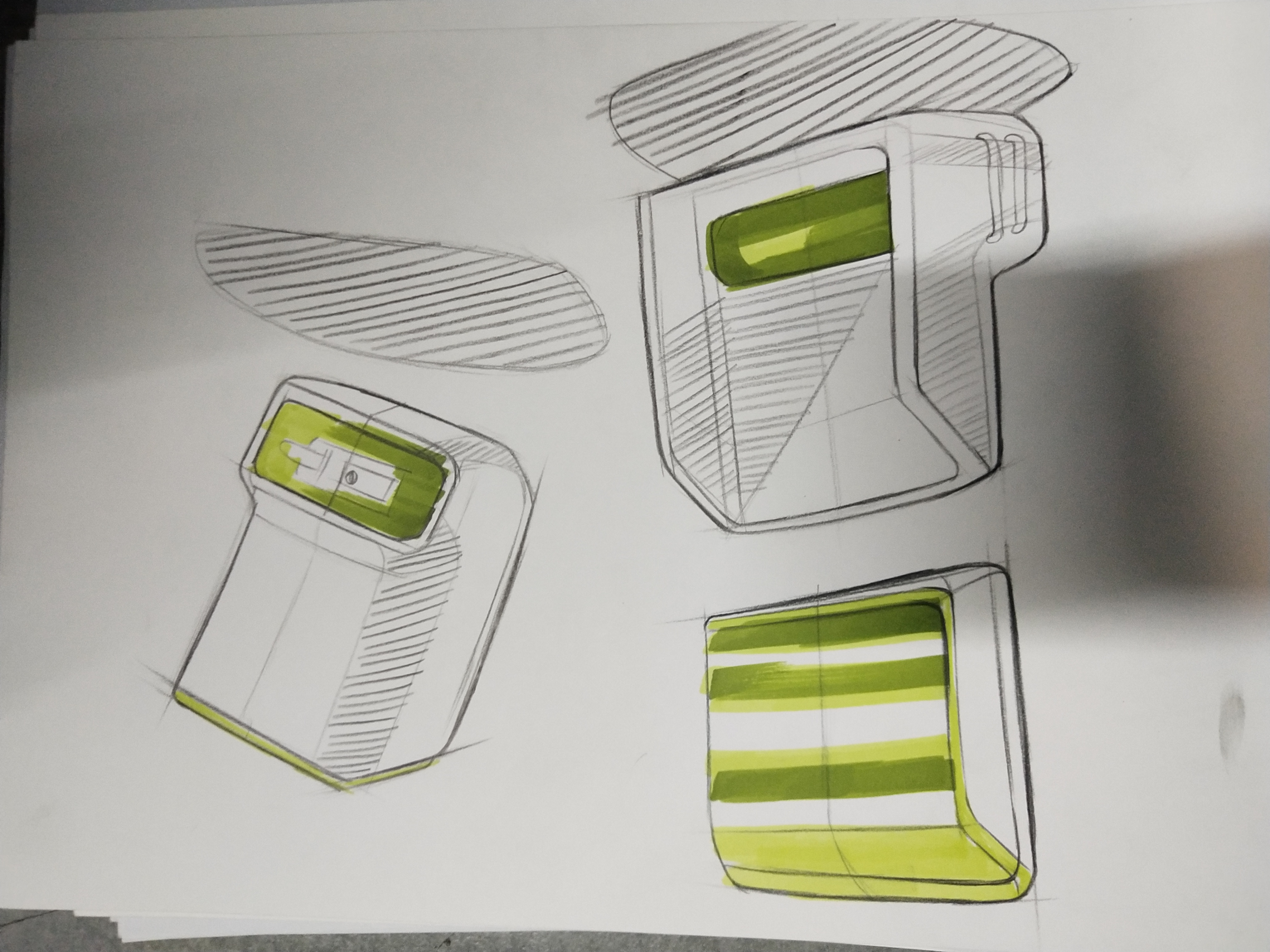 Hand drawn，marker pen，