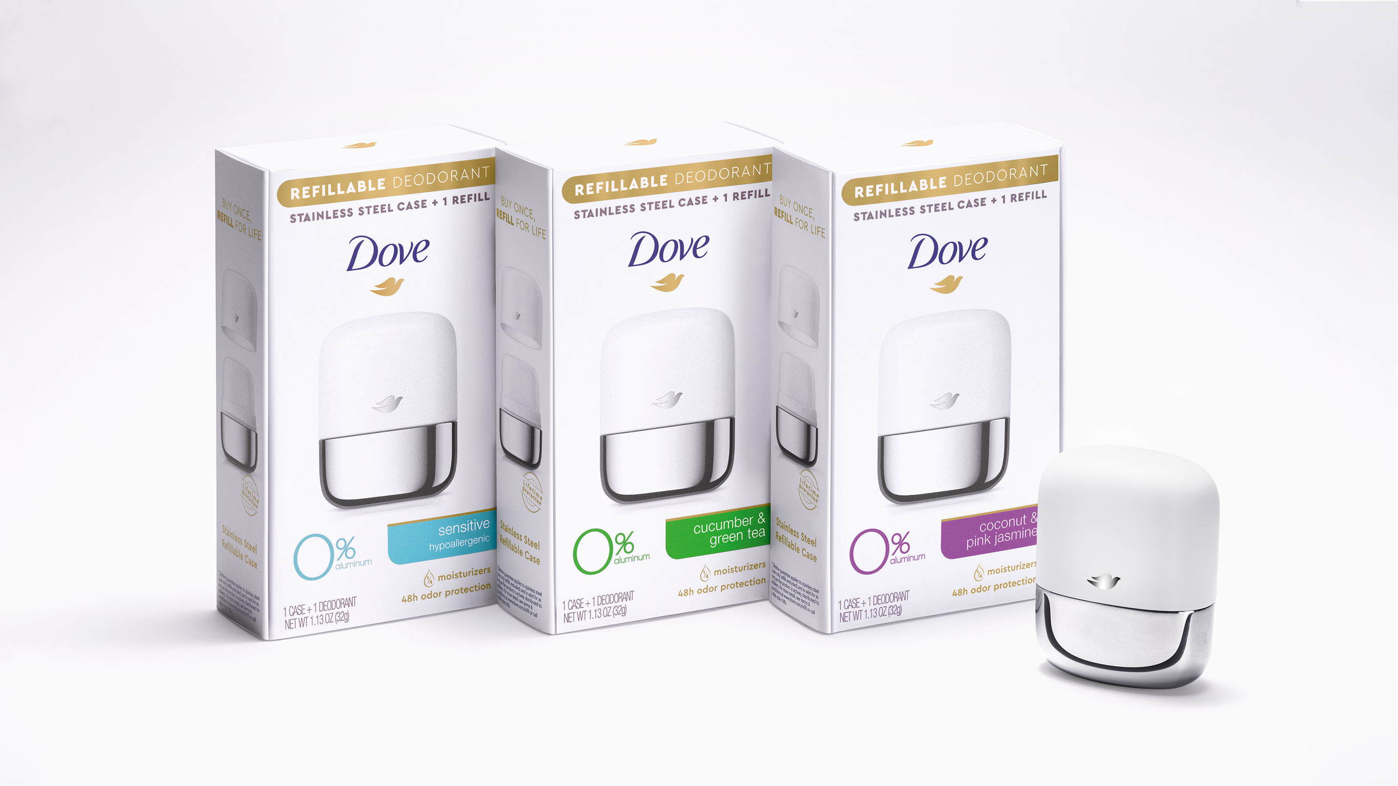 2021 red dot product design award，Dove，Deodorant，