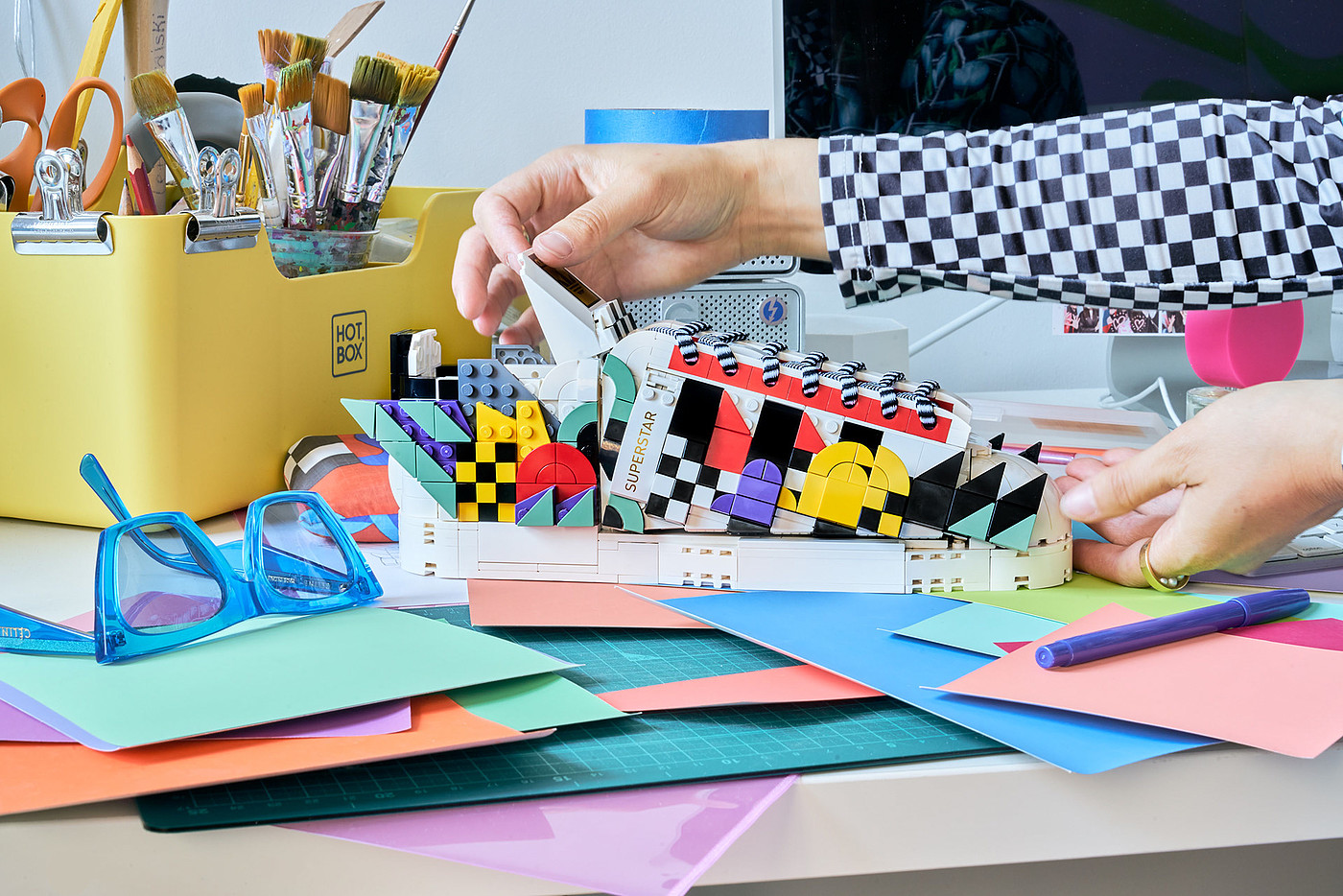 Lego，sneakers，innovate，Basketball shoes，adidas，