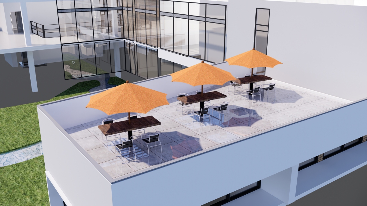 2021 undergraduate graduation design works，Graduation exhibition，School of Design, Hunan University ，Ecological Restaurant，