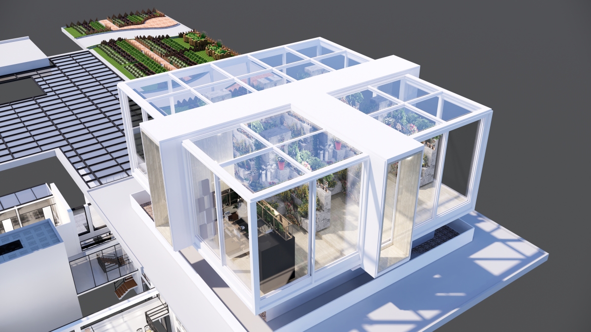 2021 undergraduate graduation design works，Graduation exhibition，School of Design, Hunan University ，Ecological Restaurant，