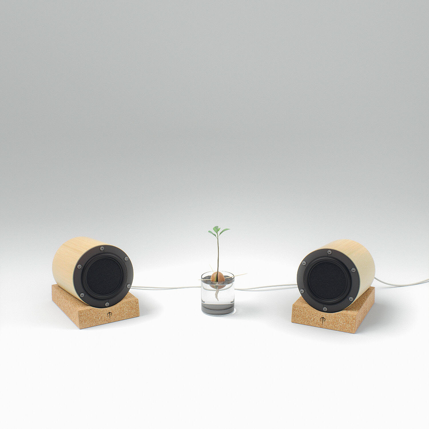 speaker，texture of material，environment protection，green，natural，