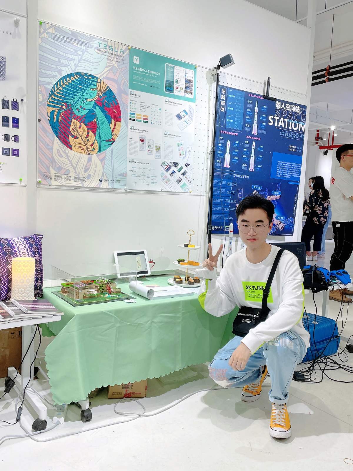2021 undergraduate graduation design works，Graduation exhibition，School of Design, Hunan University ，Ecological Restaurant，