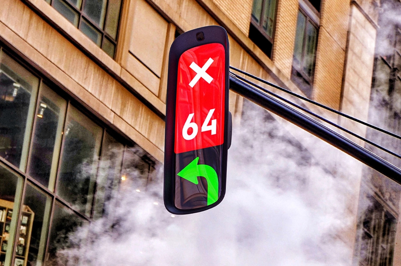 Signal lamp，led，traffic lights，Traffic signs，Art. Lebedev Studio，