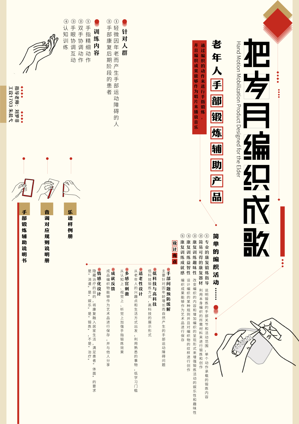 2021 undergraduate graduation design works，Graduation exhibition，School of Design, Hunan University ，Hand exercise Kit，weave，