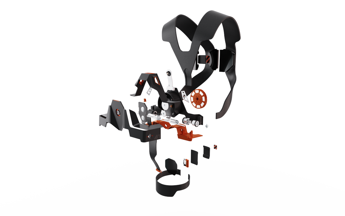 2021 undergraduate graduation design works，Graduation exhibition，School of Design, Hunan University ，Assist exoskeleton，robot，