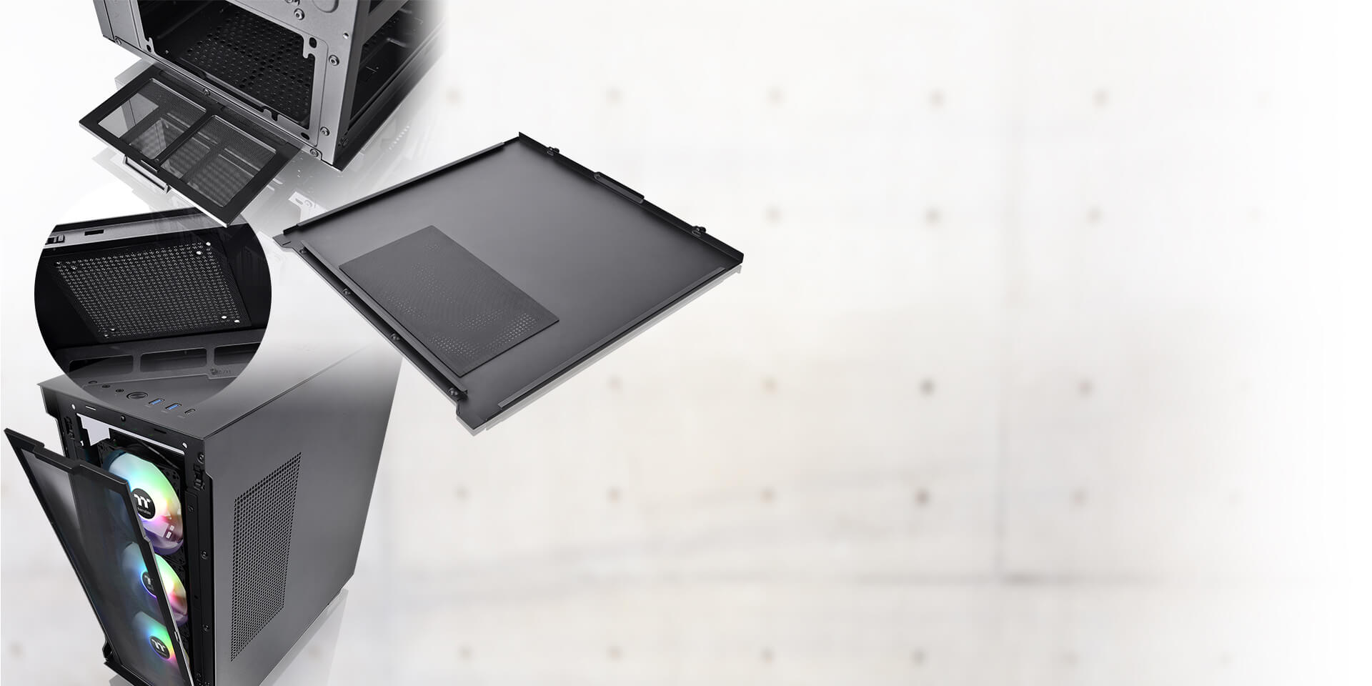 2021 red dot product design award，Divider 300 TG，Computer machine box，Chassis，ARGB，