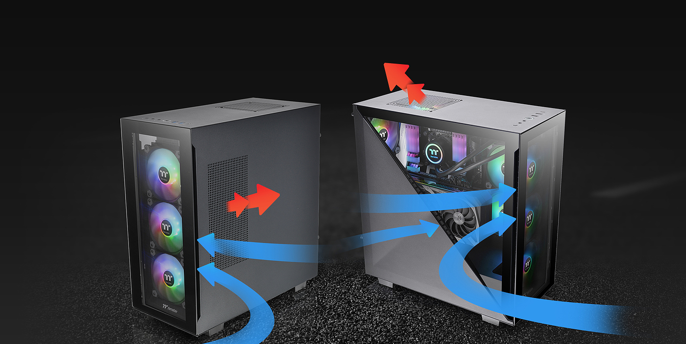 2021 red dot product design award，Divider 300 TG，Computer machine box，Chassis，ARGB，