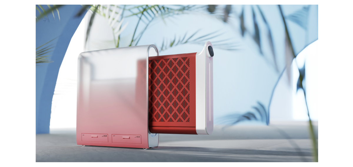 2021 undergraduate graduation design works，Graduation exhibition，School of Design, Hunan University ，Yi Xie，Nursing machine，