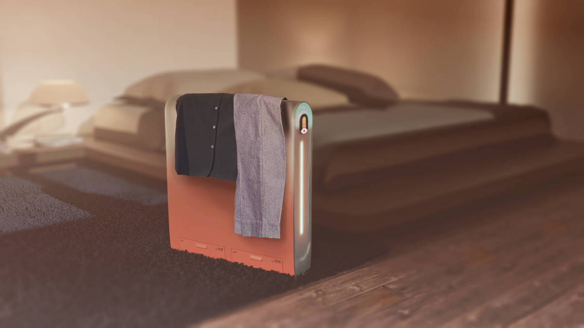 2021 undergraduate graduation design works，Graduation exhibition，School of Design, Hunan University ，Yi Xie，Nursing machine，