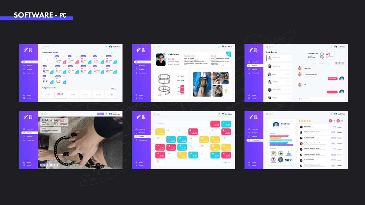 2021 undergraduate graduation design works，Graduation exhibition，School of Design, Hunan University ，Ilizanov，Bone scaffold，